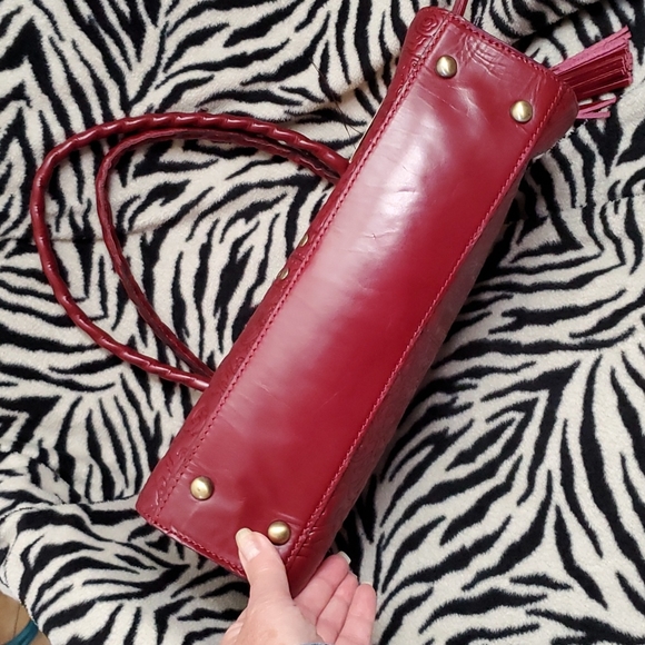 Patricia Nash Raspberry Rienza NWT - Picture 5 of 6